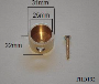 Cord Plug - Solid Brass - 192
