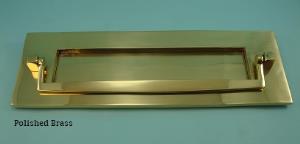 Plain 12" x 4" Postal Knocker - 1126