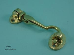 Cabin Hook, Solid Brass - 400