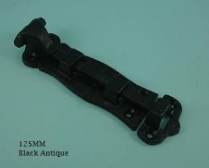 Door Bolt - Black Antique - 515