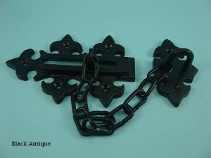 Door Chain Black Antique - 570