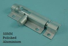 Barrel Bolt - Aluminium - 25mm Wide - 610
