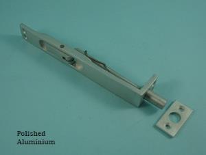 Flush Bolt - Traditional Aluminium 150mm - 617