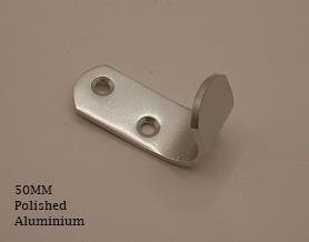 Single Wardrobe Hook Aluminium - 632