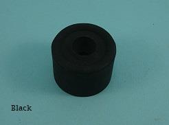Door Stop PVC Black or White - 749