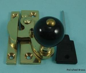 Clo Fastener - Black Ceramic Knob: Locking - 108CBL
