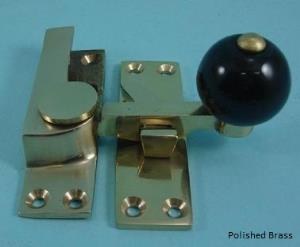 Quadrant Fastener - Black Ceramic Knob: Non-Locking - 157CB