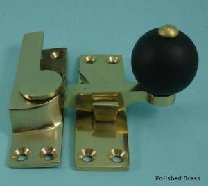 Quadrant Fastener - Black Wood Knob: Non-Locking - 157WB