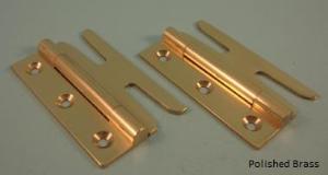 Simplex Hinges Solid Brass - Sold as a Pair - 189