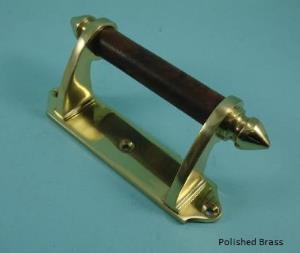 Victorian Sash Handle - Rosewood Bar - 238WR