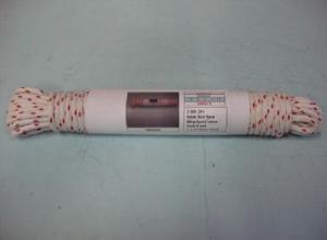 Red Spot Bleached Cotton Sash Cord: 10 Metre Hank - 294, 196 & 298