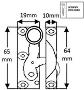 Claw Fastener - Knurled Knob - Locking - 079L