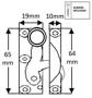 Claw Fastener - Knurled Knob - Non-Locking - 079