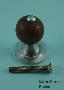 Window Shutter Knob - Rosewood - 083WR