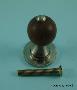 Window Shutter Knob - Rosewood - 083WR