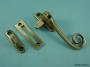 Curly Tail Casement Fastener with Hook & Mortice Plate - 086