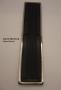 Lined Ebonised Finger Plate - 1145