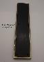 Plain Ebonised Finger Plate - 1147