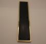 Plain Ebonised Finger Plate - 1147