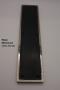 Plain Ebonised Finger Plate - 1147