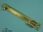 Barrel Bolt - Solid Brass - 25mm Wide - Necked - 411