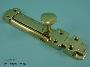 Door Bolt - Traditional, Solid Brass - 415