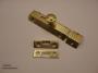 Door Bolt - Modern, Solid Brass - 416