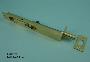 Flush Bolt - Modern Solid Brass - 418