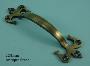 Fleur-De-Lys Pull Handles Brass - 422