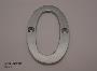 75mm (3") Solid Brass Numerals - 450 6-0