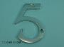 75mm (3") Solid Brass Numerals - 450 1-5