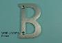 75mm (3") Solid Brass Numerals - 450 A-B