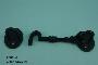 Cabin Hook, Black Antique - 500