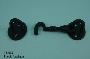 Cabin Hook, Black Antique - 500
