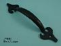 Fleur-De-Lys Pull Handles Black Antique - 522