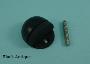 Oval Door Stop Black Antique - 546