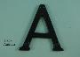 75mm (3") Black Antique Numerals - 550 A-B