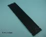 Edged Finger Plate Black Antique - 556
