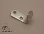 Single Wardrobe Hook Aluminium - 632