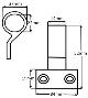 Ring Sash Lift - Offset Ring - 073