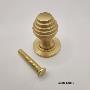Window Shutter Knob - Reeded - 083R
