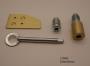 Deluxe Barrel Sash Stop With 2 Steel Inserts, Key & Striker Plate - 084 & 085