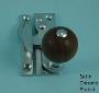 Clo Fastener - Rosewood Knob: Non-Locking - 108WR