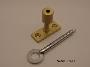Brass Lockable Pin to suit Casement Stays - 257