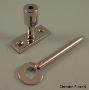Brass Lockable Pin to suit Casement Stays - 257