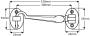 Cabin Hook, Solid Brass - 400