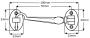 Cabin Hook, Solid Brass - 400