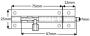Barrel Bolt - Solid Brass - 25mm Wide - 410