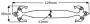Fleur-De-Lys Pull Handles Brass - 422