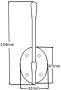 Hat & Coat Hook, Victorian Solid Brass - 430